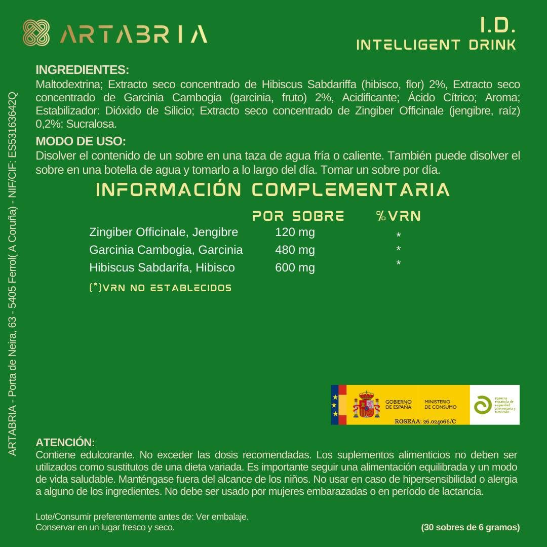 I.D. - INTELLIGENT DRINK - BEBIDA INTELIGENTE
