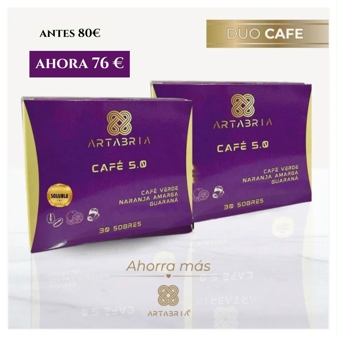 DUO CAFÉ  5.0 - 2 CAJAS