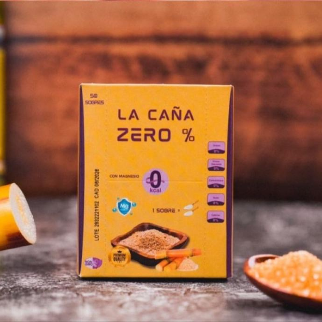 LA CAÑA ZERO - ENDULZANTE 100% NATURAL Y SIN CALORIAS