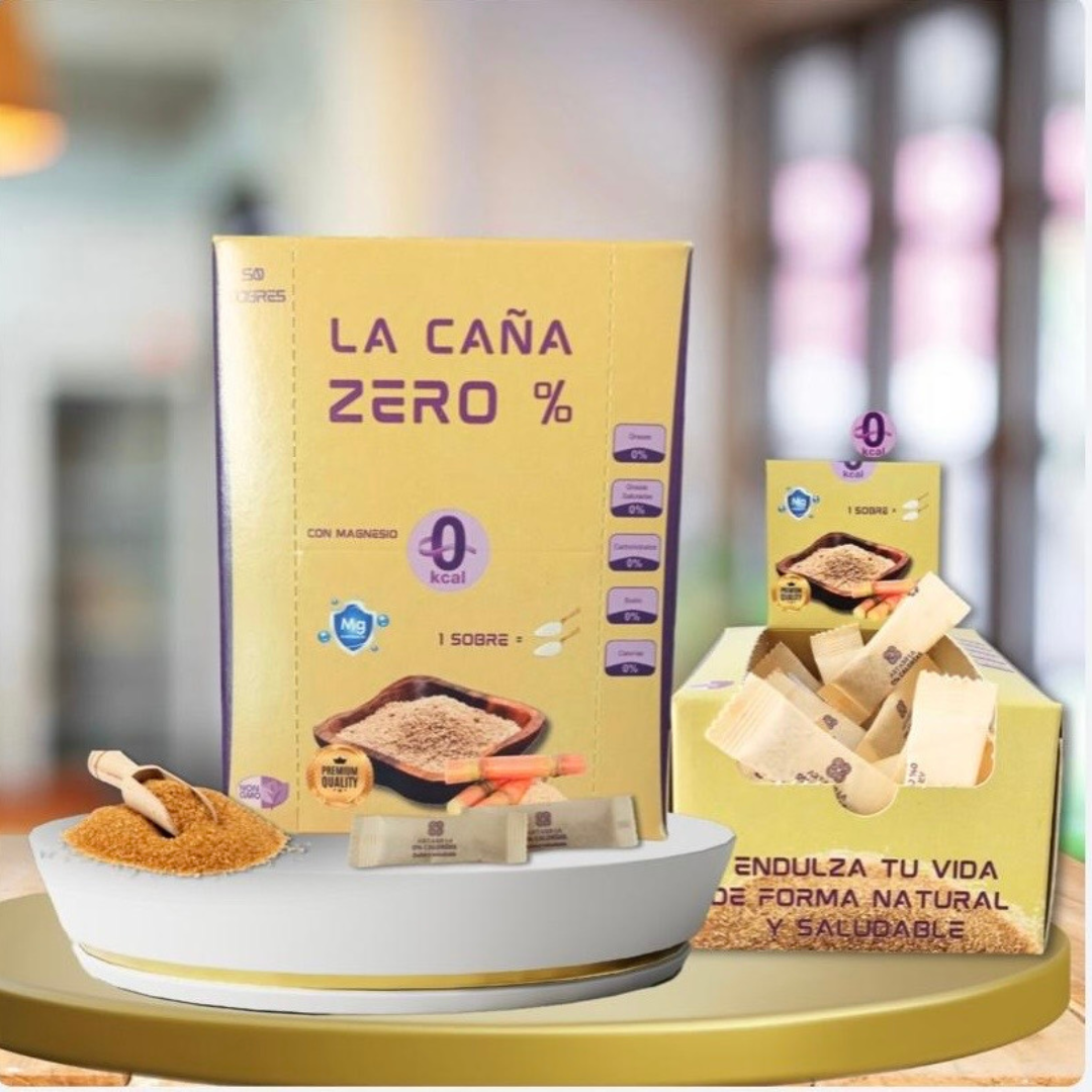 LA CAÑA ZERO - ENDULZANTE 100% NATURAL Y SIN CALORIAS